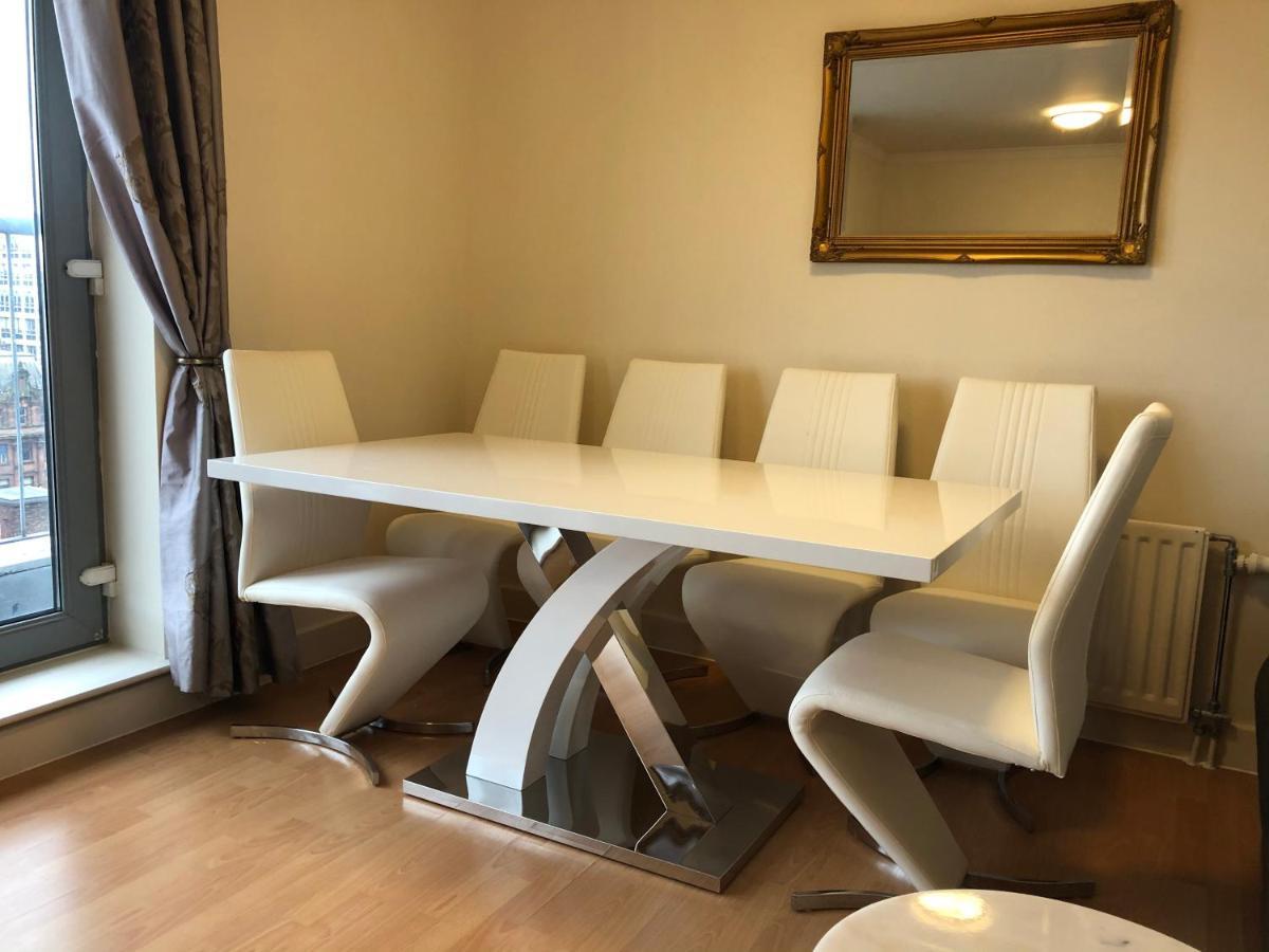Penthouse 3 Bedroom Luxury Apartment - Glasgow City Centre Buitenkant foto